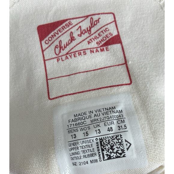 Converse Chuck 70 Hi Ltd Edition, Saturn Gold/Pink Salt, Men’s 13 Women’s 15 G1 - Picture 9 of 12